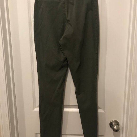 Clara Sun Woo olive green pull on pant size large - Picture 2 of 3